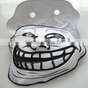 Best Selling Wholesale Customized 2014 New Product Halloween Party Cosplay PVC Plastic Mask Quality Choice thumbnail-1