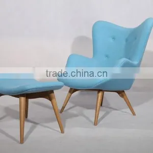 Hotel Furniture Chaise Lounge Chair Grant Featherston Chair With Footrest Sale thumbnail-1