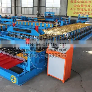FX Double Layer Russian Profile Roof Sheet Roller Machine thumbnail-6