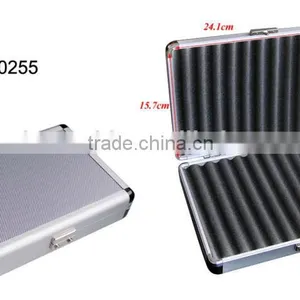 Newly Design Aluminum Cigar Packing Box Wholesale Cigar Gift Set Mini Cigar Case thumbnail-1