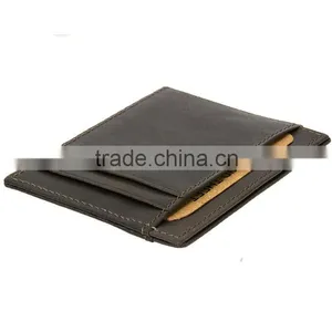 Men's RFID Blocking Genuine Leather Wallet ID Men thumbnail-5
