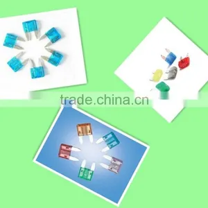 2015 Hot Selling 32V Auto Fuse With Nickel Plated/mini Long Foot Auto Fuse thumbnail-1