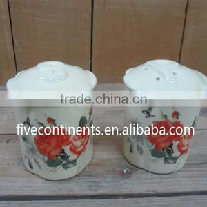 Kitchen Ceramic Salt and Pepper Bottle Set Barbecue Sauce Bottles thumbnail-1