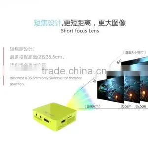 UC50 Newest Home Projector With LED Lamp and DLP Technology Pico Projector thumbnail-3