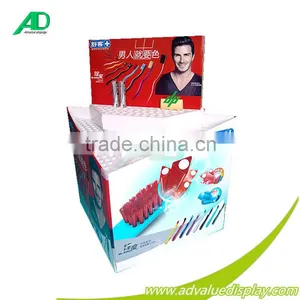 Factory OEM CUSTOM Cardboard Pallet Display Free Standing Rack for Toothbrush Toothpaste POP Sales thumbnail-1