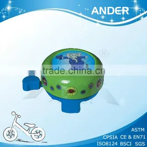 Wooden Baby Walker Cartoon Pattern Bell thumbnail-1