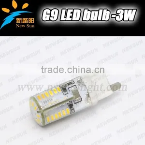 Cheap Price G9 LED Lamps Corn Bulbs Light 3w 220V Super Bright Mini Candle Crystal Chandelier Lighting G9 Led Bulbs thumbnail-1