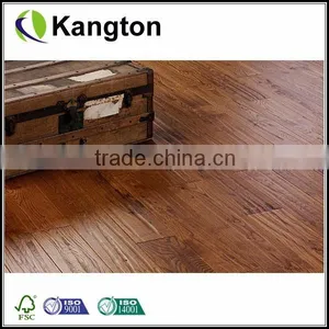 UV Cured Aluminium Oxide Oak Tudor Distressed Stained & Lacquered Solid Oak Flooring thumbnail-1