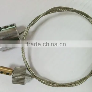 Wire Rope Cross Clamp/glass Clip With Wire Made in China thumbnail-2