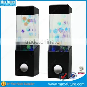LED Light Marble Mini Aquarium Water Dancing Subwoofer Speaker With Usb Charger(F-1218M) thumbnail-2