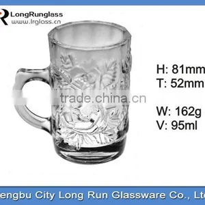 LongRun 3oz Anhui Bengbu Glassware Factory Directly Supply Beautiful Drinking Glass Cups Wholesale thumbnail-1