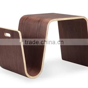 Wood Scando Modern Bendwood Side Table thumbnail-1
