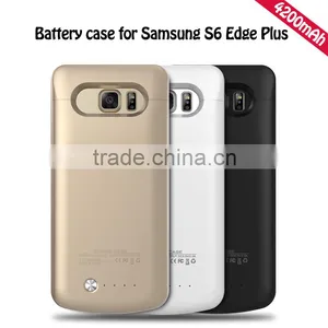 For Samsung Glaxy S6 Edge Plus Newest Power Bank Case 4200mAh Battery Case for Samsung thumbnail-2