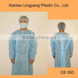 Disposable PP+PE/PP/SMS/SMMS/SSMMS Surgical Gown thumbnail-1