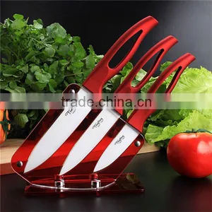 Wholesale China Red Popular Acrylic Knife Display Stand thumbnail-1