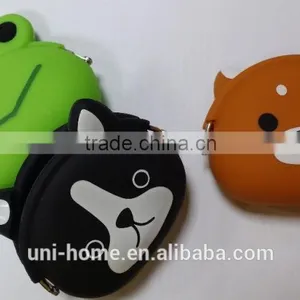 RoHS Certified Made in Taiwan Customized Branded Silicone Rubber Pouch Coin Bags for Daily Use thumbnail-2