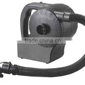 DC 12V/AC 230V 3 Universal Nozzle Adaptors Portable Electric Air Pump thumbnail-2