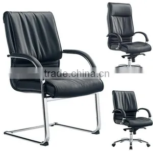 2015 Classical Design Leather Visitor Office Chair Conference Chair Meeting Chair thumbnail-6