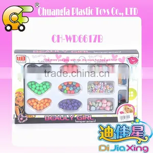 Handmade Plastic Bead Cheap Plastic Bead Necklace for Children thumbnail-1