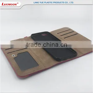 With ID Card Slot Denim Mobile Phone Leather Flip Cover Case for Oppo Neo 7 A37 thumbnail-6
