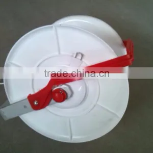 ELECTRIC FENCE REEL KIT - 120cm Mounting Post 3 x 1:1 Fencing Reels Brackets thumbnail-1