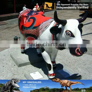 My Dino-C036 Playground Animatronic Animal Model Cow thumbnail-3