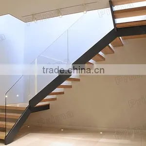 Frameless Glass Balustrade Glass Stairs thumbnail-1