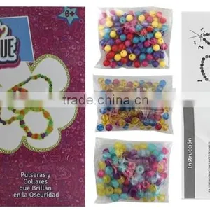 Handmade DIY Beaded Bracelet for Children thumbnail-1