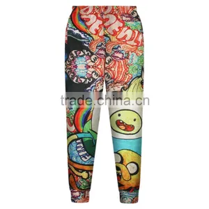 2015 Women Pants Harem Pants Cartoon Print Sublimation Print Trousers N18-2 thumbnail-1