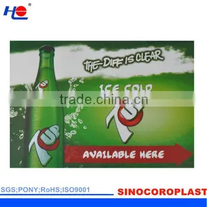 Chemical Resistance and Corona Treated Plastic Correx Resistance Grease Signboard thumbnail-1