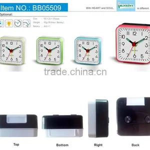 Hot Sale Mini Travel Alarm Clock Over the World thumbnail-1