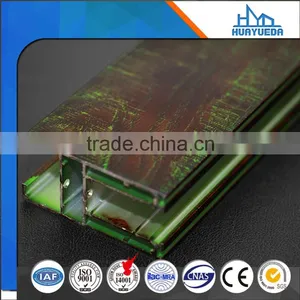 Wood Grain Surface Treatment for Decoration Aluminium Profile for Window thumbnail-1