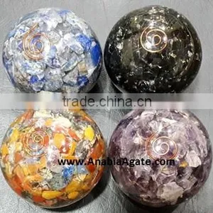 Mix Orgone Balls With Copper Coil : Wholesale Orgone Ball thumbnail-1