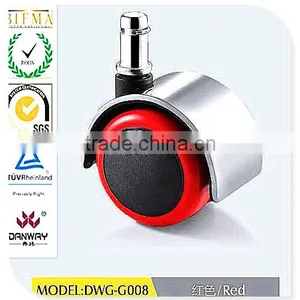 2015 New Office Chair Caster With Brake / Furniture Caster/ White Swivel Caster With Screw DWG-K004 thumbnail-4