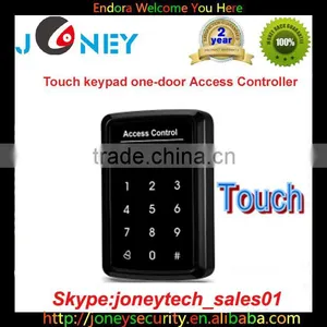 Touch Keypad Single Door Access Control Security Systems With WG26 Backlit Optional thumbnail-1