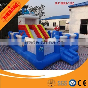 Cheap Inflatable Bouncer Giant Inflatable Water Slide for Kids Outdoor Play thumbnail-2