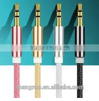 3.5mm Car Aux Cable With Male to Male Metal Shell thumbnail-4