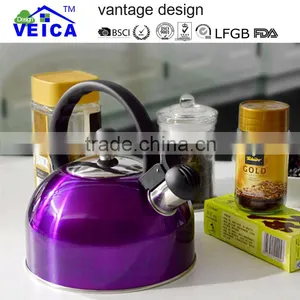 2016 China Export 2.5L Stainless Stell Whistle Induction Teapot thumbnail-1