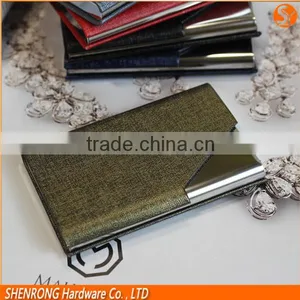 Credit Card Protector Leather Card Holder Blocking RFID Function thumbnail-5