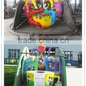 Amusement Rides Trailer Mounted Coffee Cup Ride, Portable Coffee Cup Rides With Trailer thumbnail-1
