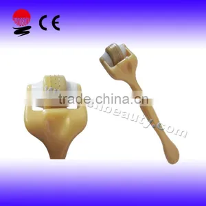 Derma Roller With 75 Needles for Eye Care Microneedle Derma Roller Skin Roller Acne Scar Removal Roller Dermaroller thumbnail-1