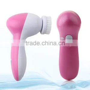 Beauty Tool Wholesale 5 IN 1 Multifunction Sonic Facial Cleansing Brush With Manufactures thumbnail-1
