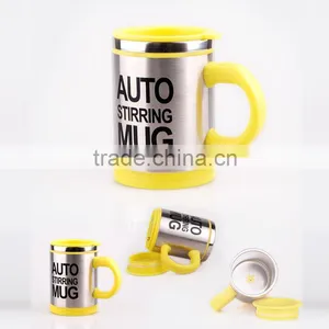 Mug Self Stirring Stainless Custom Travel Plastic Coffee Mug thumbnail-4