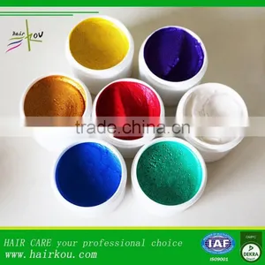 Hot Selling Strong Hold Hair Pomade Can Change Hair Color,water Based Fashion Dyeing Pomade/mud thumbnail-4