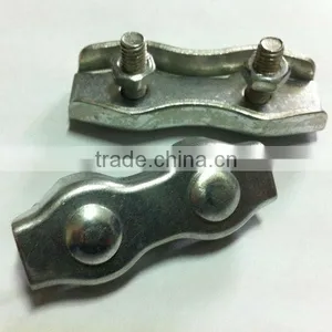 3/8" Two Bolt Polyrope Clamp for Electric Fence thumbnail-1