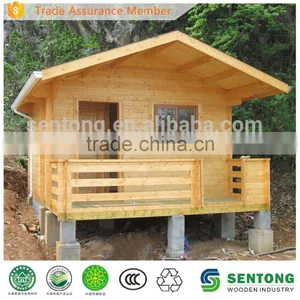 2016 Attactive 23 M2 Wooden Prefabricated House for Sale thumbnail-1