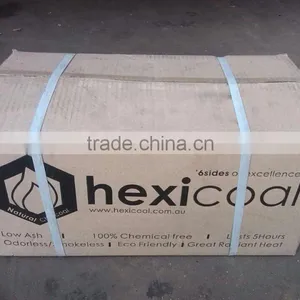 Hexagon Briquette Charcoal for BBQ by Nice Price per Ton of Charcoal thumbnail-6