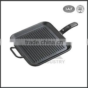 China Manufacturer Cast Iron Bbq Grill With Handle thumbnail-1