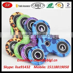 China Supplier Cutom Finger Spinner With Colorful Anozied thumbnail-1
