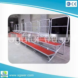 Folding Aluminum Chorus Stage for Taking Photo and Chorus Singing thumbnail-4